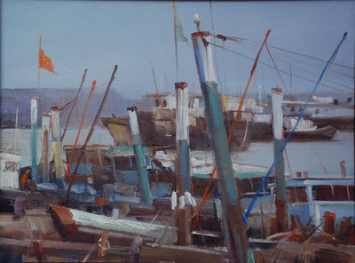 渔港写生八