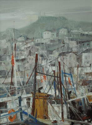 渔港写生二
