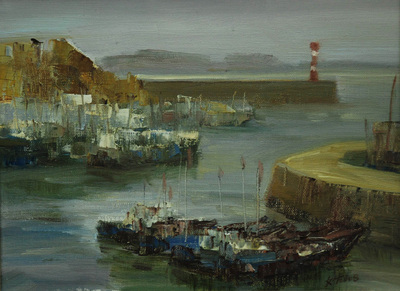 渔港写生五